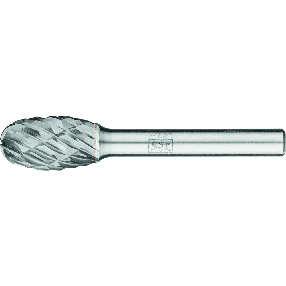 Produktfoto 1 von PFERD TOOLS Hartmetall Hochleistungsfrässtift STEEL Tropfen TRE Ø 12x20mm Schaft-Ø 6 mm für Stahl