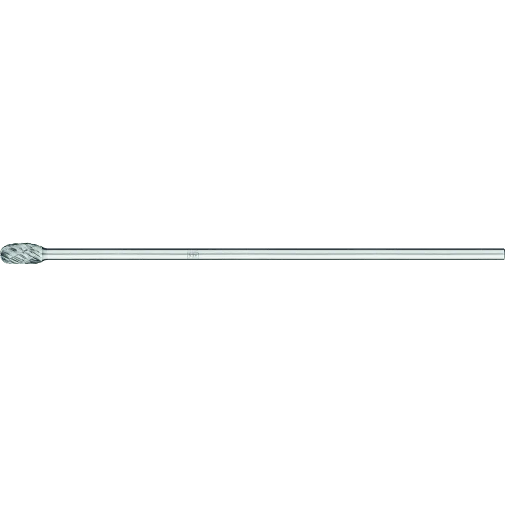 Produktfoto 1 von PFERD TOOLS Hartmetall Hochleistungsfrässtift STEEL Tropfen TRE Ø 12x20mm Schaft-Ø 6x150mm für Stahl