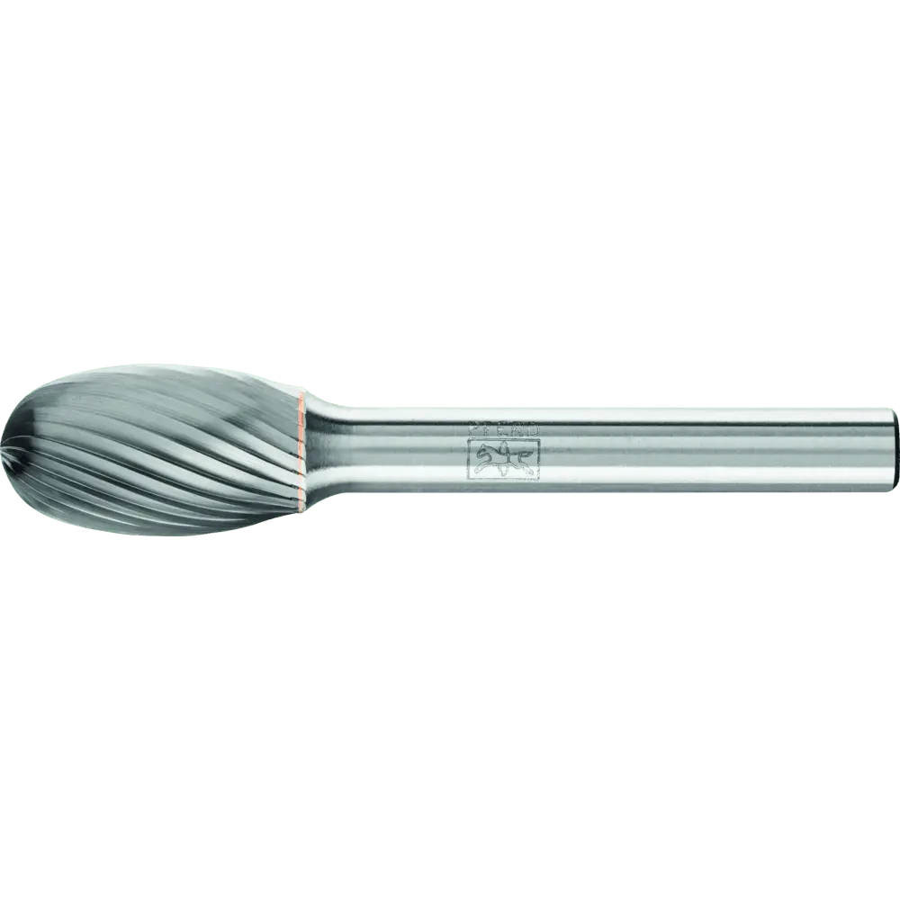 Produktfoto 1 von PFERD TOOLS Hartmetall Frässtift Tropfen TRE Ø 12x20mm Schaft-Ø 6 mm Z3 universal mittel