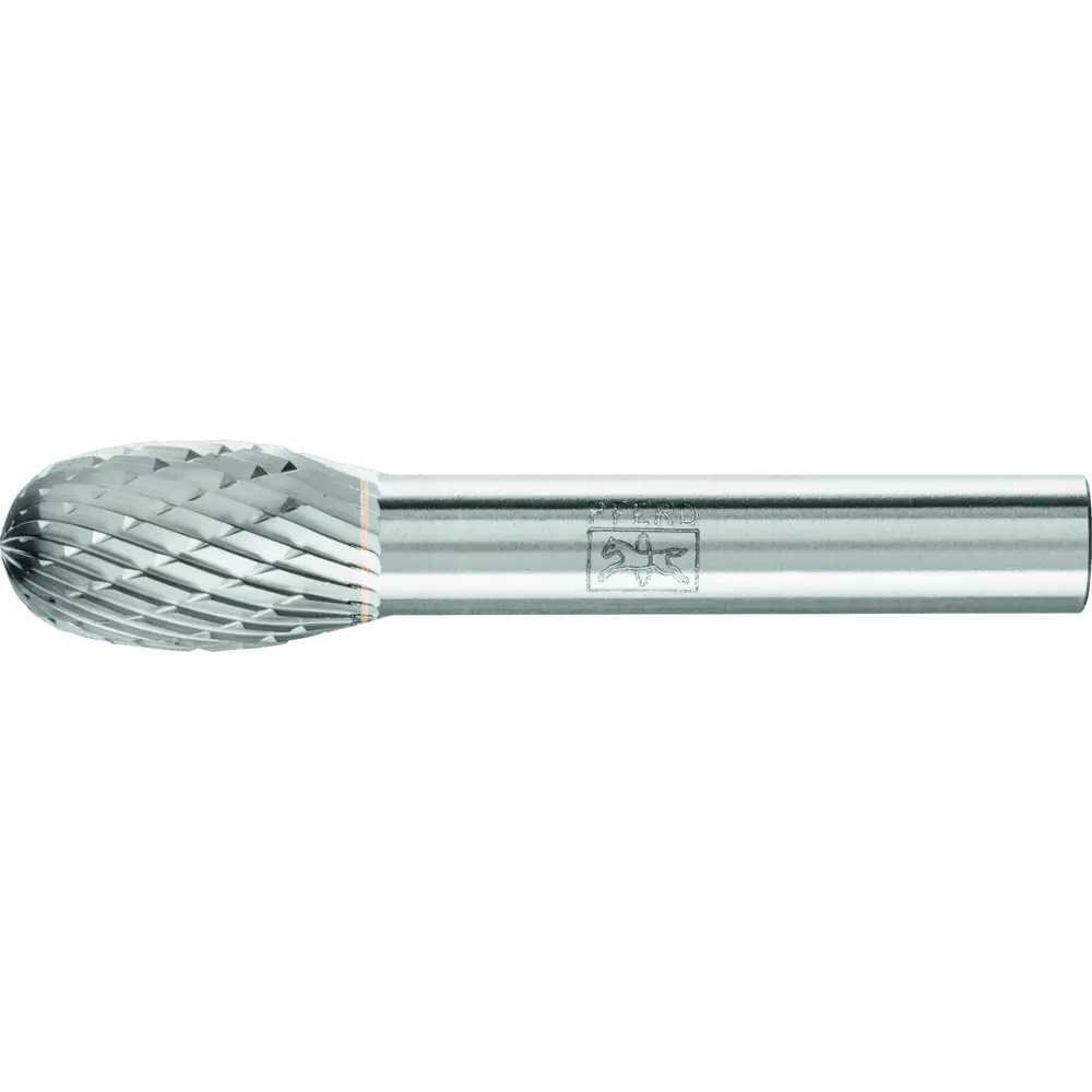 Produktfoto 1 von PFERD TOOLS Hartmetall Frässtift Tropfen TRE Ø 12x20mm Schaft-Ø 8 mm Z3P universal mittel kreuzverzahnt