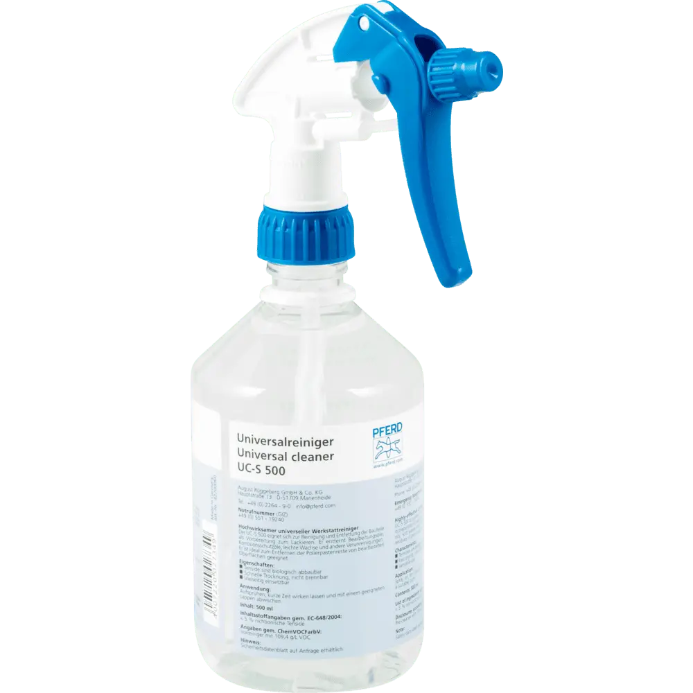Produktfoto 1 von PFERD TOOLS Universalreiniger UC-S 500 Inhalt 500 ml in Sprayflasche