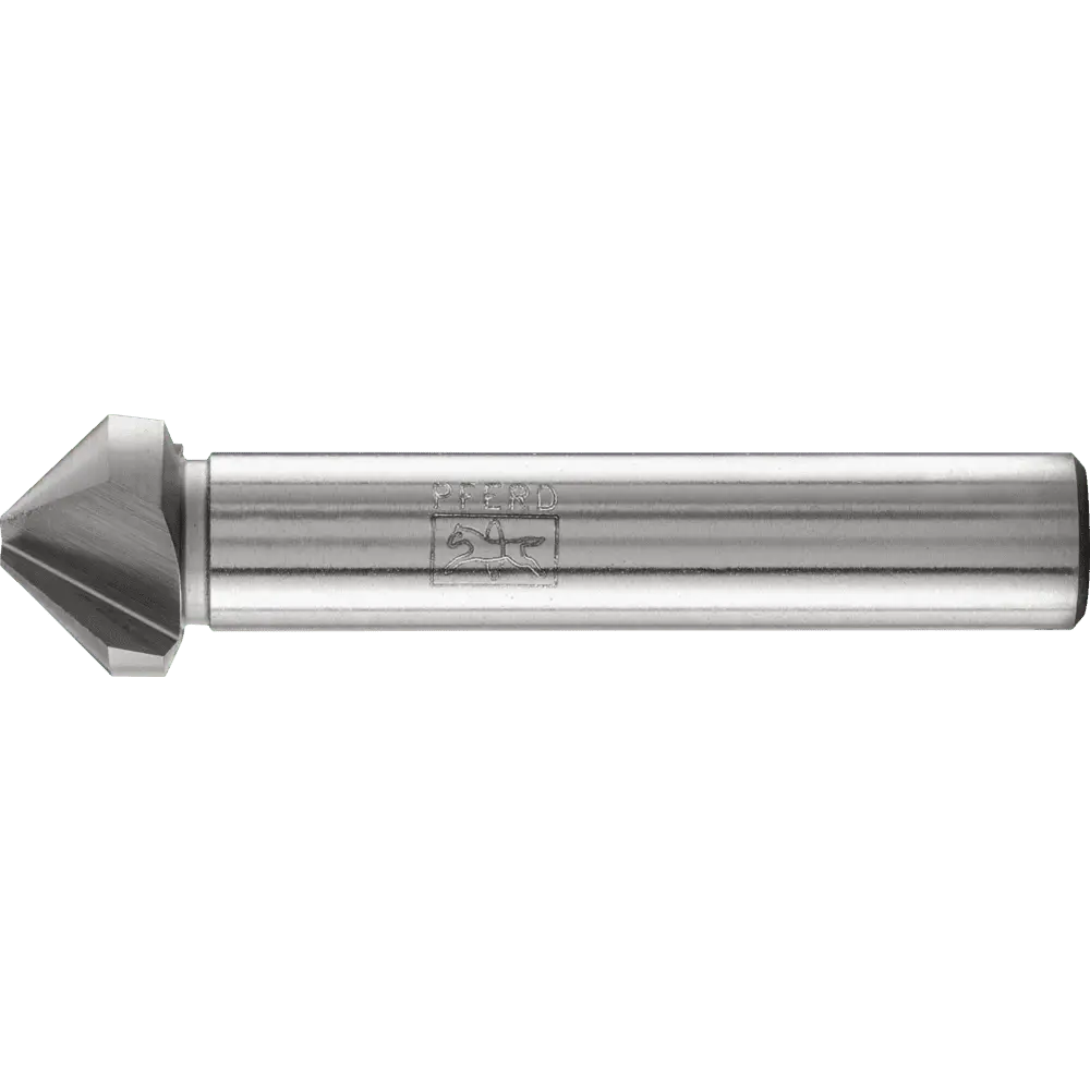 PFERD TOOLS HSSE Co5 Kegel-und Entgratsenker 90° Ø 15 mm Schaft-Ø 10 mm DIN 335 C mit Ungleichteilung