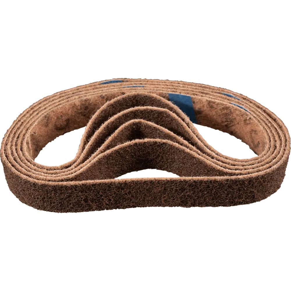 Produktfoto 1 von PFERD TOOLS Vlies Schleifband VB 40x760 mm A100 G für Feinschliff und Finish mit Rohrbandschleifer, 5 Stk.