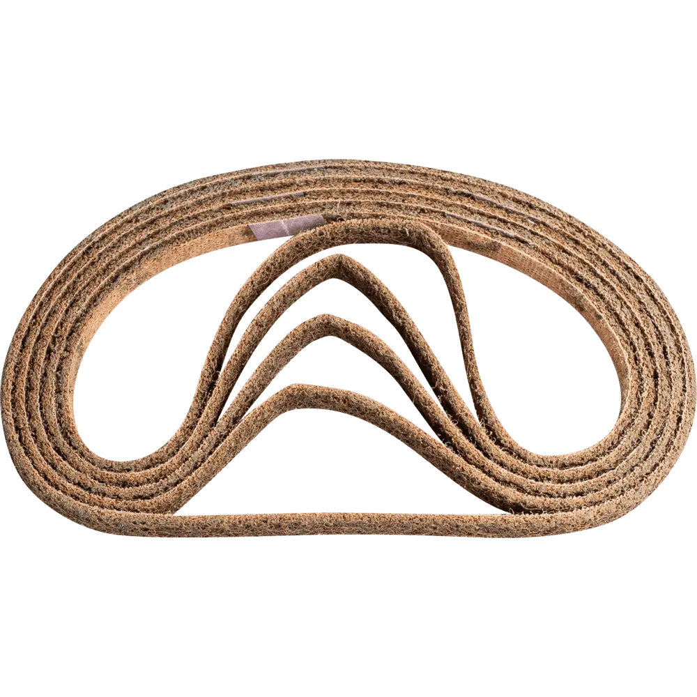 Produktfoto 1 von PFERD TOOLS Vlies Schleifband VB 12x610mm A100 G für Feinschliff und Finish mit Bandschleifer, 10 Stk.