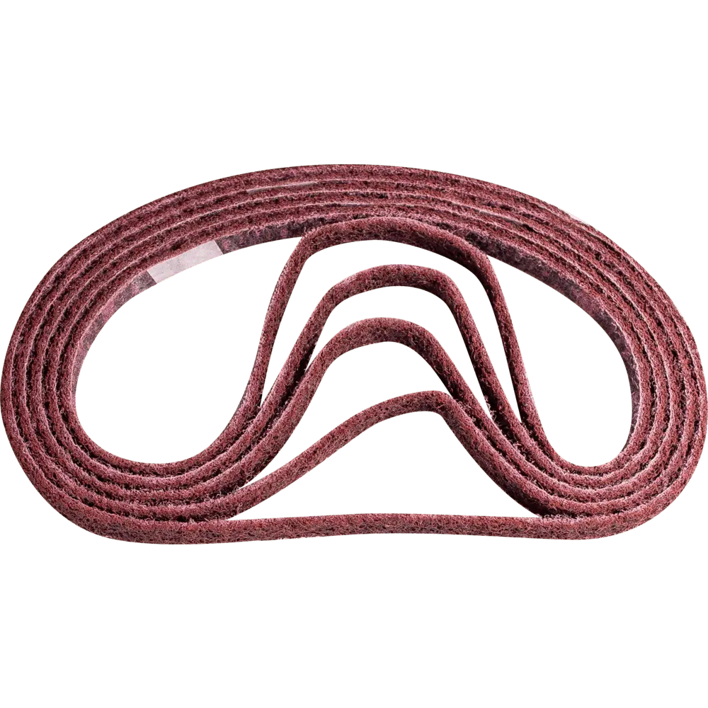 Produktfoto 1 von PFERD TOOLS Vlies Schleifband VB 12x610mm A180 M für Feinschliff und Finish mit Bandschleifer, 10 Stk.