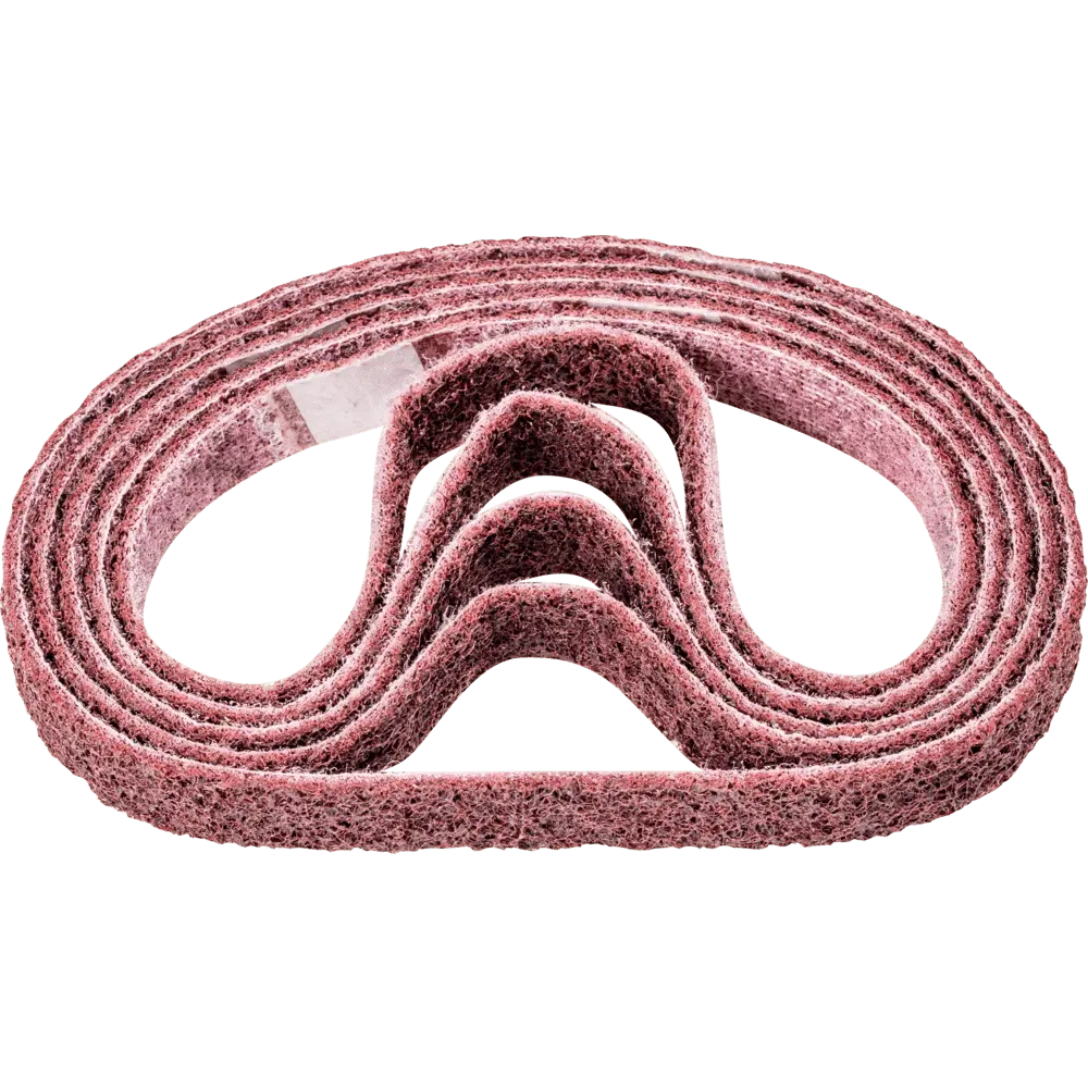 Produktfoto 1 von PFERD TOOLS Vlies Schleifband VB 20x520mm A180 M für Feinschliff und Finish mit Bandschleifer, 5 Stk.