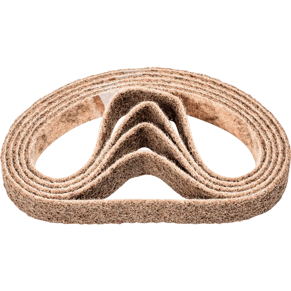 Produktfoto 1 von PFERD TOOLS Vlies Schleifband VB 30x610mm A100 G für Feinschliff und Finish mit Rohrbandschleifer, 5 Stk.