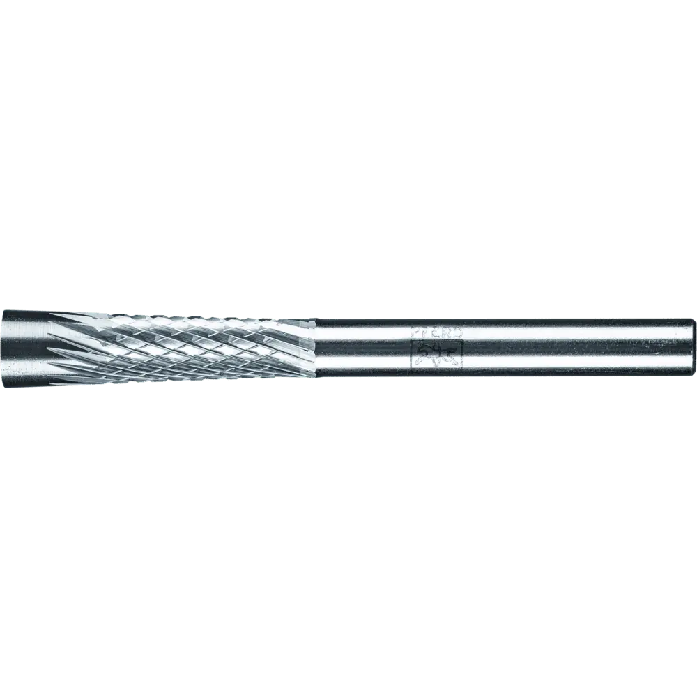 Produktfoto 1 von PFERD TOOLS Hartmetall Kopierfrässtift 7 mm Winkelfrässtift WKN Ø08x26 mm Schaft-Ø 6 mm Z4 universal mittel fein
