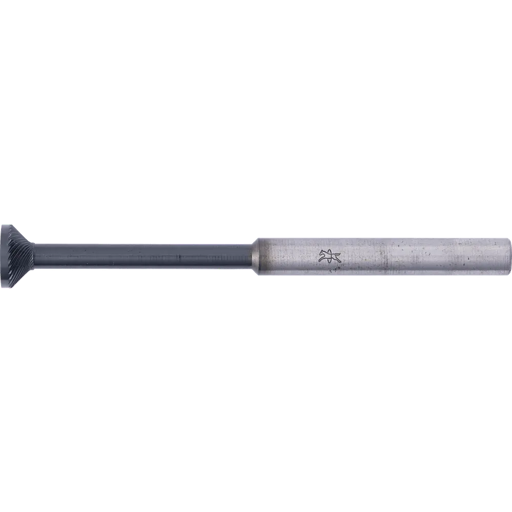 Produktfoto 1 von PFERD TOOLS Hartmetall Hochleistungsfrässtift Winkelfrässtift WKN 10x03mm Schaft-Ø 6x75mm Z5 HICOAT beschichtet Anfas-/Entgratarbeiten Robotereinsatz