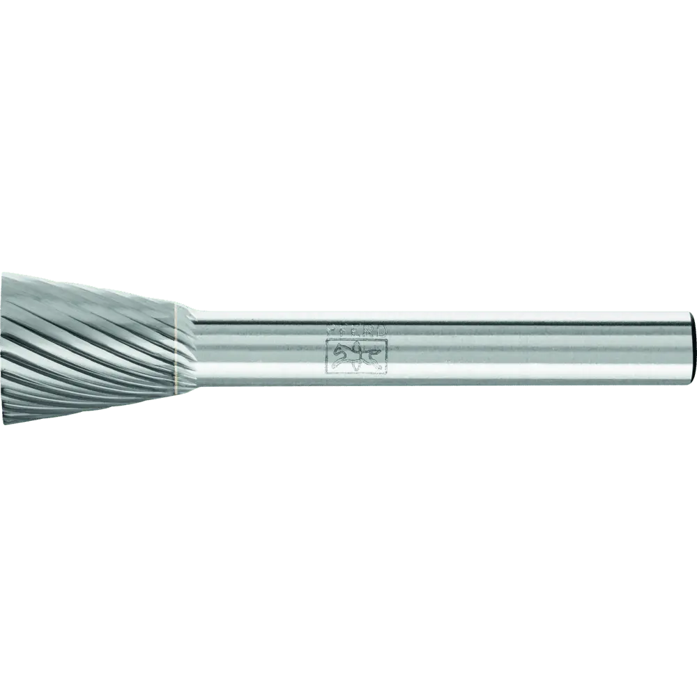 Produktfoto 1 von PFERD TOOLS Hartmetall Frässtift Winkelfrässtift WKN Ø 12x13 mm Schaft-Ø 6 mm Z3 universal mittel