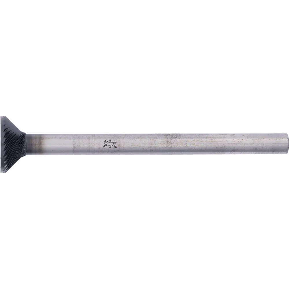 Produktfoto 1 von PFERD TOOLS Hartmetall Hochleistungsfrässtift Winkelfrässtift WKN 16x06mm Schaft-Ø 6x75mm Z3 HICOAT beschichtet Anfas-/Entgratarbeiten Robotereinsatz