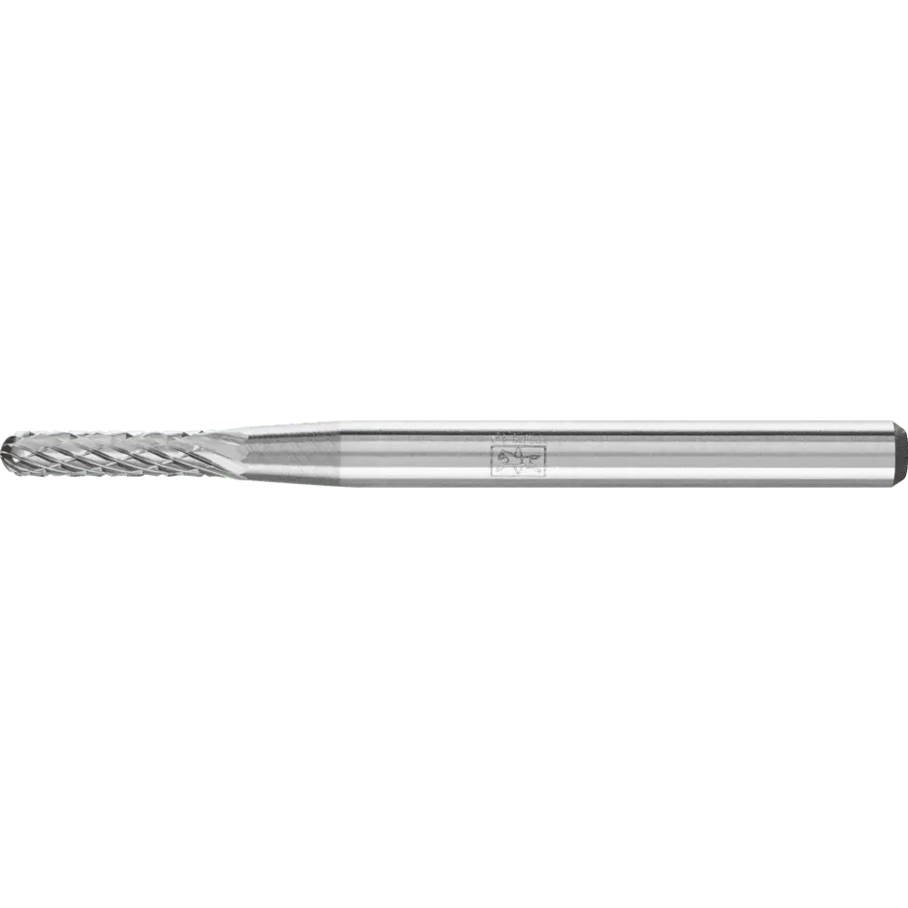 Produktfoto 1 von PFERD TOOLS Hartmetall Frässtift Walzenrund WRC Ø 02x10mm Schaft-Ø 3 mm Z4 universal mittel fein