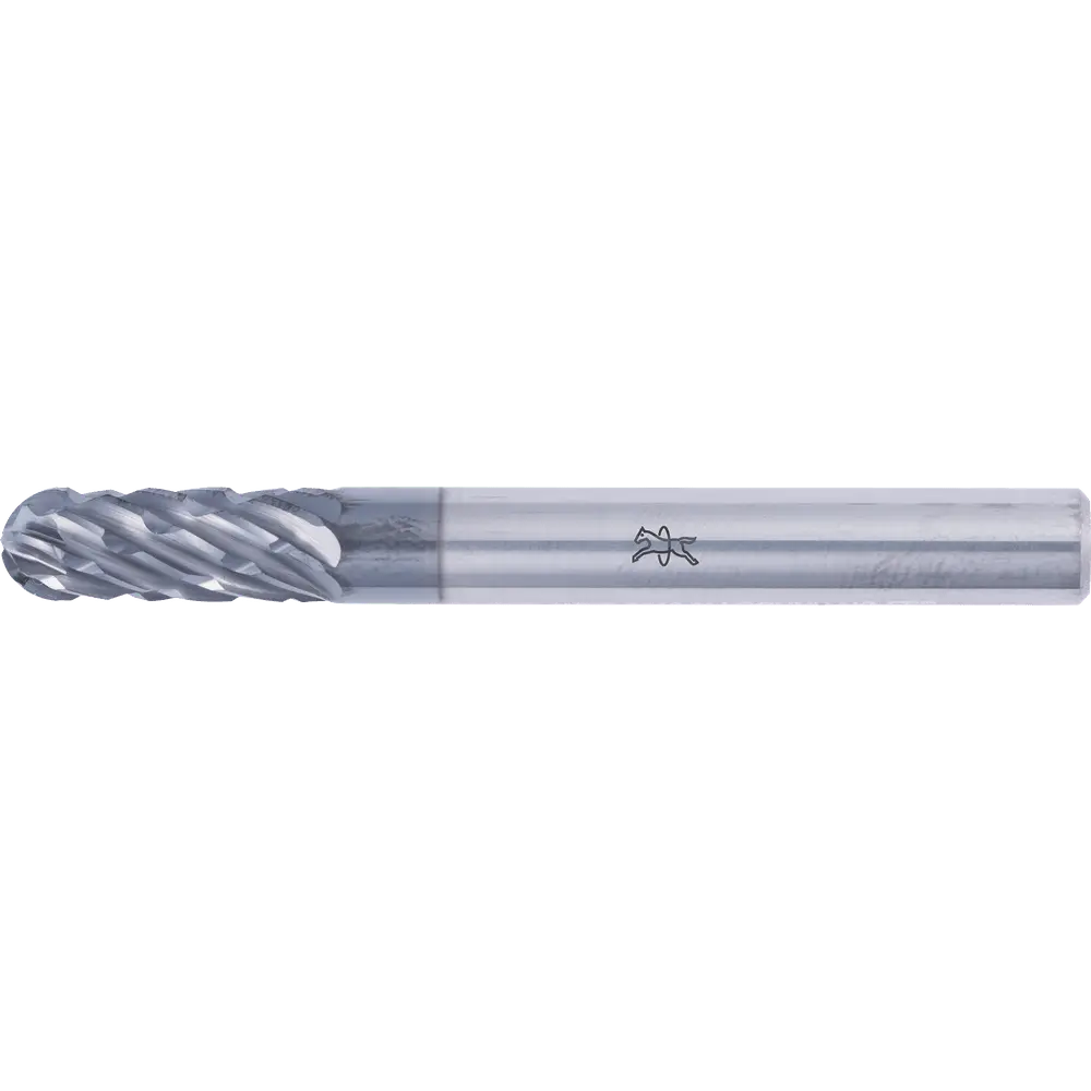 Produktfoto 1 von PFERD TOOLS Hartmetall Hochleistungsfrässtift ALLROUND Walzenrund WRC Ø 06x16mm Schaft-Ø 6mm HICOAT beschichtet für Stahl