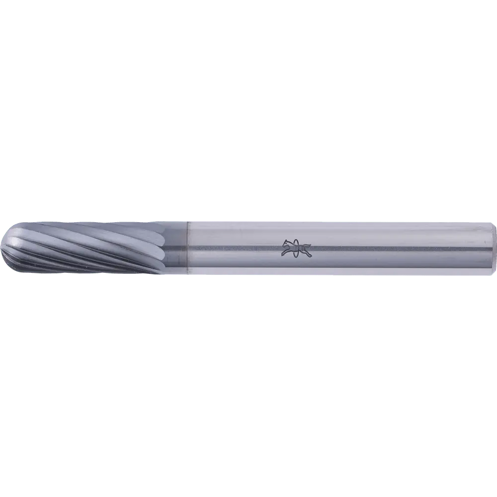 Produktfoto 1 von PFERD TOOLS Hartmetall Hochleistungsfrässtift Walzenrund WRC Ø 06x16mm Schaft-Ø 6mm Z3 HICOAT beschichtet universal mittel