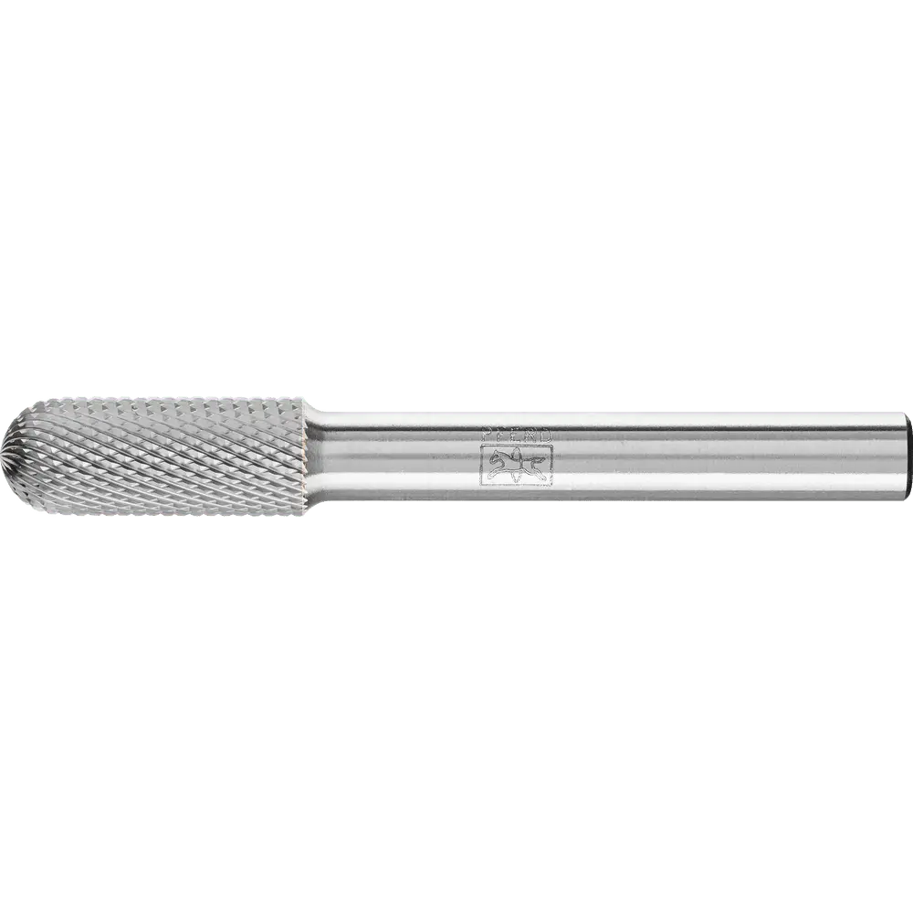 PFERD TOOLS Hartmetall Hochleistungsfrässtift MICRO Walzenrund WRC Ø 08x20mm Schaft-Ø 6mm HICOAT beschichtet für die Feinbearbeitung