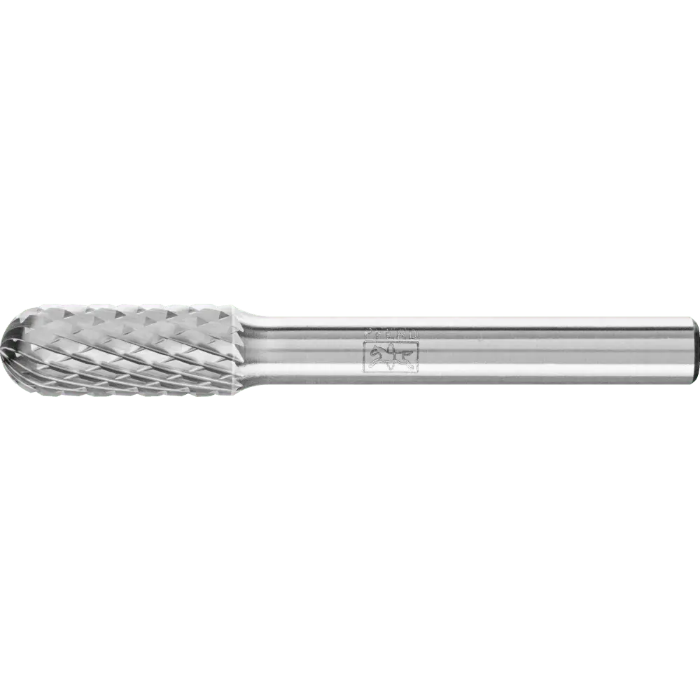 Produktfoto 1 von PFERD TOOLS Hartmetall Frässtift Walzenrund WRC Ø 08x20mm Schaft-Ø 6 mm Z4 universal mittel fein