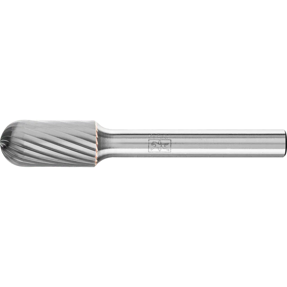 Produktfoto 1 von PFERD TOOLS Hartmetall Hochleistungsfrässtift Walzenrund WRC Ø 10x20mm Schaft-Ø 6mm Z3 HICOAT beschichtet universal mittel