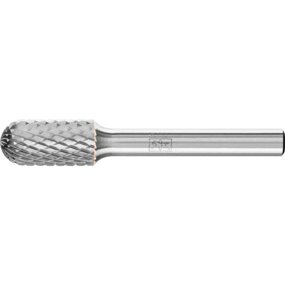 Produktfoto 1 von PFERD TOOLS Hartmetall Frässtift Walzenrund WRC Ø 10x20mm Schaft-Ø 6 mm Z4 universal mittel fein