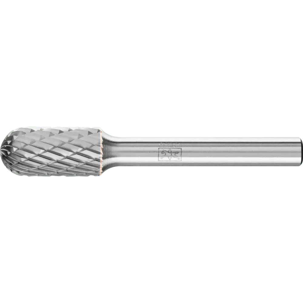 Produktfoto 1 von PFERD TOOLS Hartmetall Frässtift Walzenrund WRC Ø 10x20mm Schaft-Ø 6 mm Z3P universal mittel kreuzverzahnt