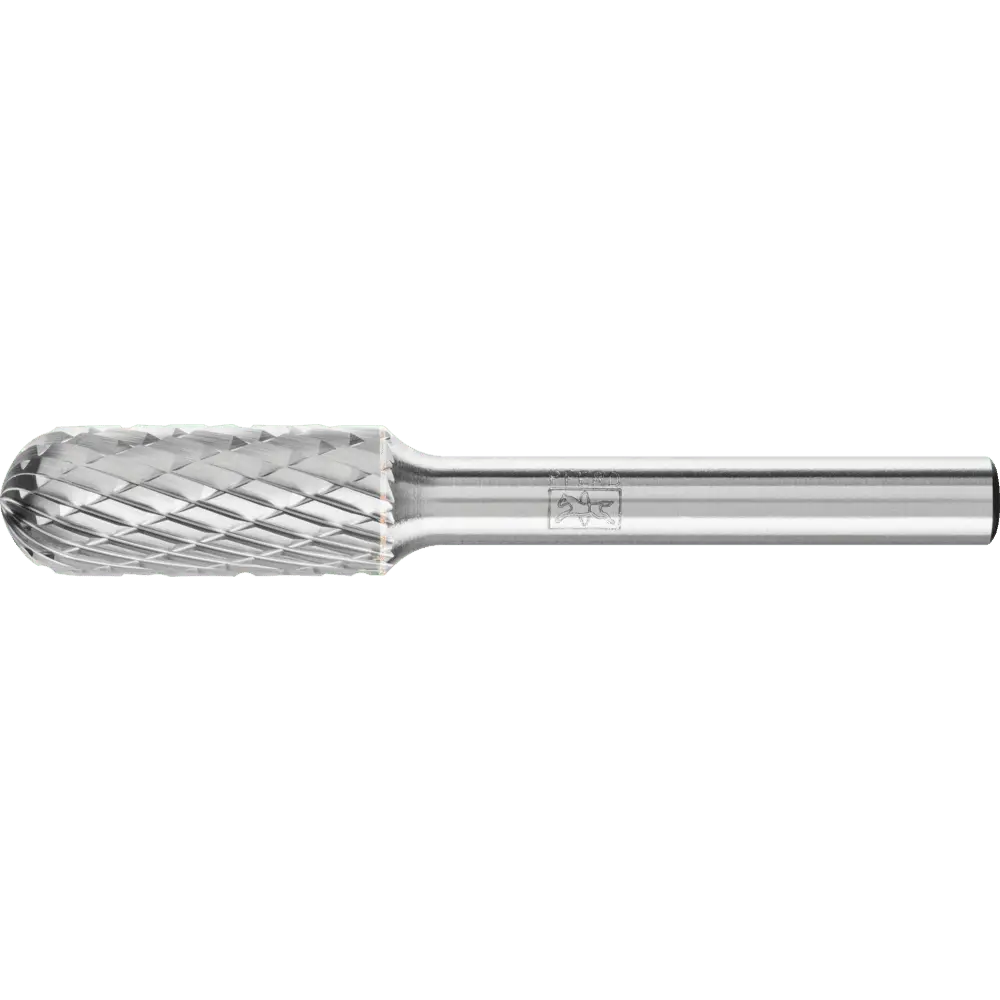 Produktfoto 1 von PFERD TOOLS Hartmetall Frässtift Walzenrund WRC Ø 10x25 mm Schaft-Ø 6 mm Z3P universal mittel kreuzverzahnt