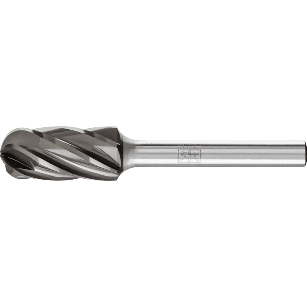 Produktfoto 1 von PFERD TOOLS Hartmetall Hochleistungsfrässtift  ALU Walzenrund WRC Ø 12x25mm Schaft-Ø 6mm für Alu/NE Metalle HICOAT