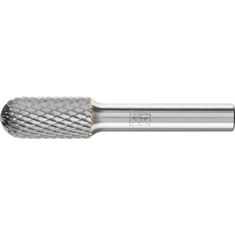 PFERD TOOLS Hartmetall Frässtift Walzenrund WRC Ø 12x25 mm Schaft-Ø 8 mm Z4 universal mittel fein