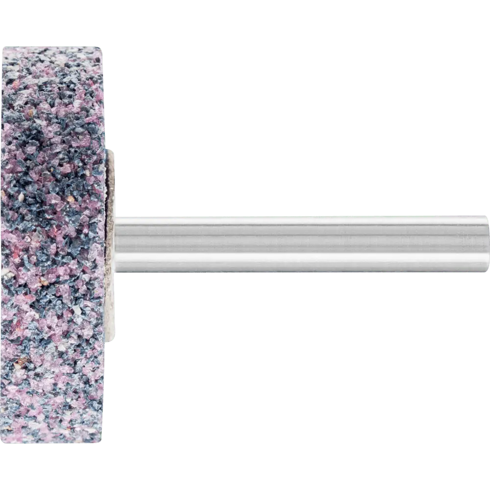 Produktfoto 1 von PFERD TOOLS CAST Schleifstift Zylinder Ø 40x13 mm Schaft-Ø 6 mm A30 für Grau-und Sphäroguss, 5 Stk.
