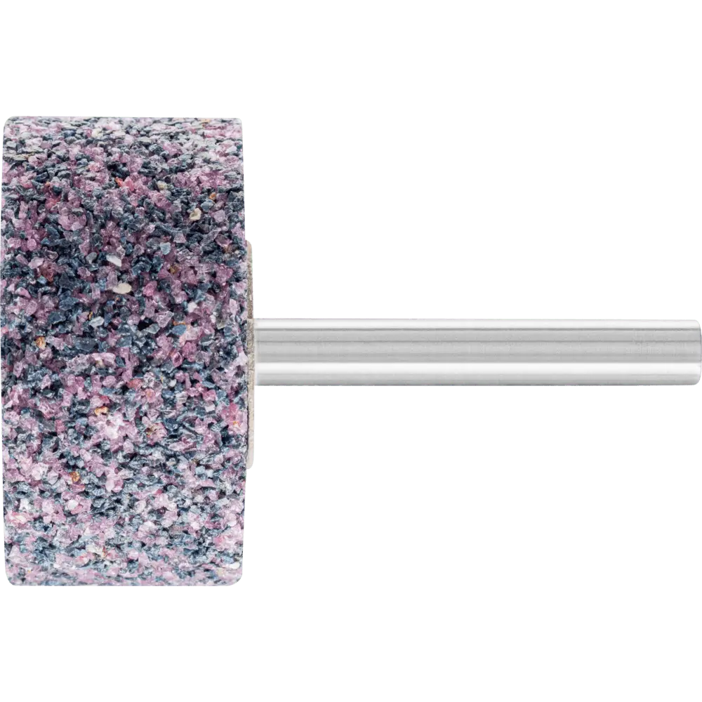 Produktfoto 1 von PFERD TOOLS CAST Schleifstift Zylinder Ø 40x20mm Schaft-Ø 6 mm A24 für Grau-und Sphäroguss, 5 Stk.