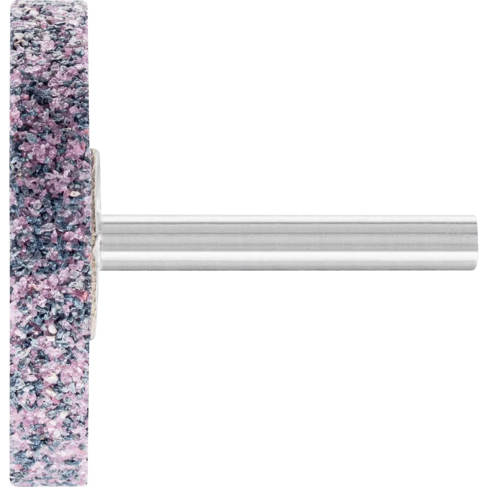 Produktfoto 1 von PFERD TOOLS CAST Schleifstift Zylinder Ø 50x8 mm Schaft-Ø 6 mm A30 für Grau-und Sphäroguss, 5 Stk.