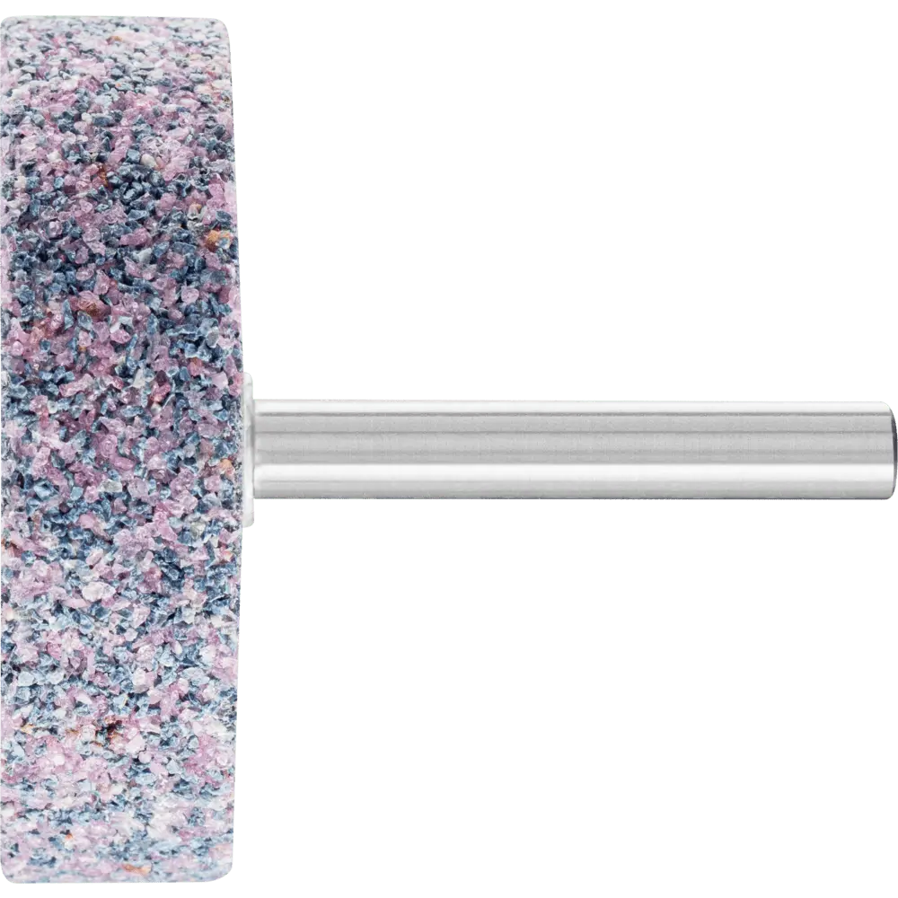 Produktfoto 1 von PFERD TOOLS CAST Schleifstift Zylinder Ø 50x13 mm Schaft-Ø 6 mm A30 für Grau-und Sphäroguss, 5 Stk.