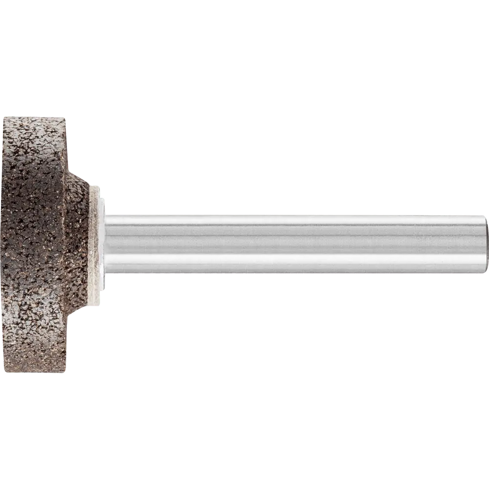 Produktfoto 1 von PFERD TOOLS INOX EDGE Schleifstift Zylinder Ø 25x6 mm Schaft-Ø 6 mm A46 für Edelstahl, 10 Stk.