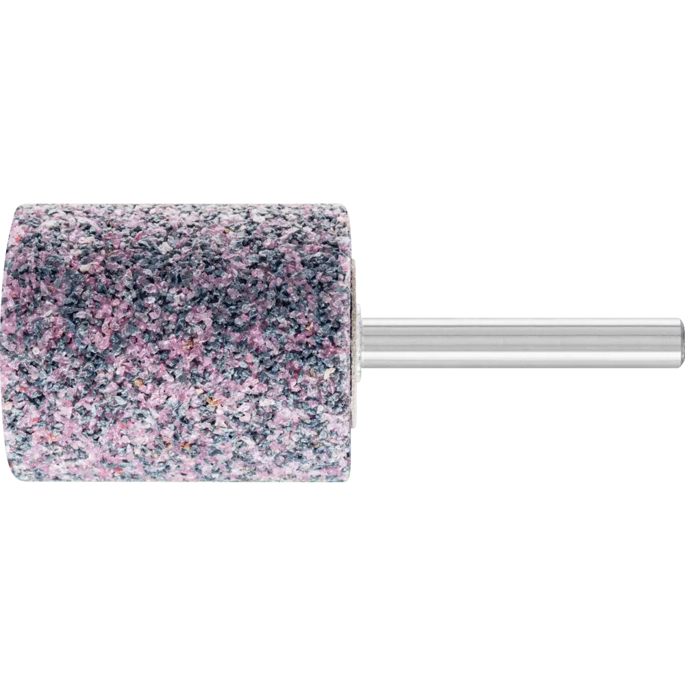 Produktfoto 1 von PFERD TOOLS CAST Schleifstift Zylinder Ø 32x40mm Schaft-Ø 6 mm A24 für Grau-und Sphäroguss, 5 Stk.