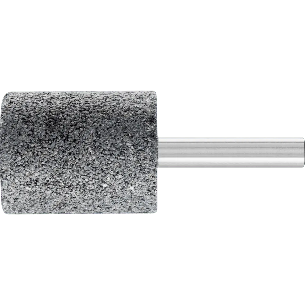 Produktfoto 1 von PFERD TOOLS CAST EDGE Schleifstift Zylinder Ø 32x40mm Schaft-Ø 8 mm SIC24 für Grau-und Sphäroguss, 5 Stk.