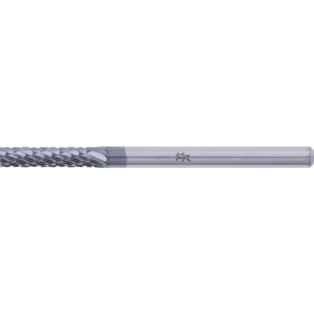 Produktfoto 1 von PFERD TOOLS Hartmetall Hochleistungsfrässtift Zylinder ZYA Ø 03x13mm Schaft-Ø 3mm Z3P HICOAT beschichtet universal mittel kreuzverzahnt