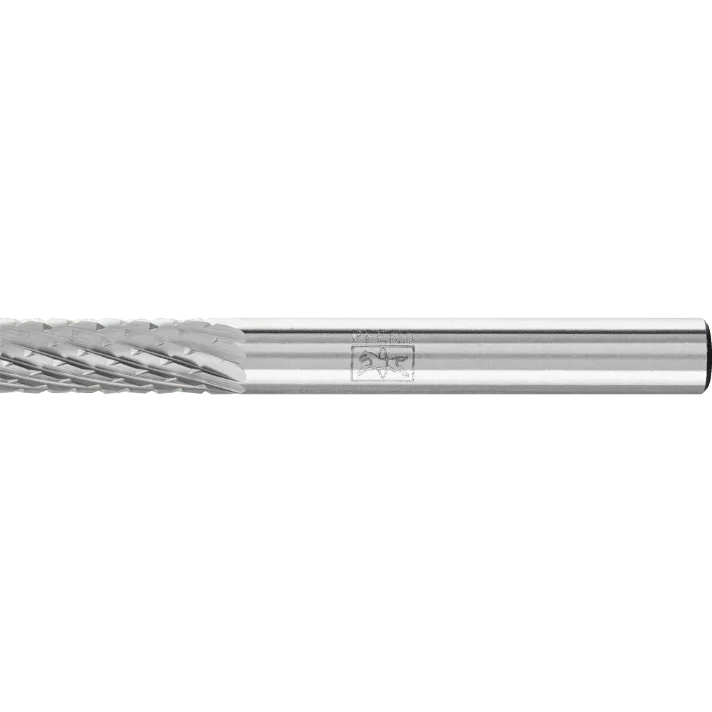 Produktfoto 1 von PFERD TOOLS Hartmetall Frässtift Zylinder ZYA Ø 06x16 mm Schaft-Ø 6 mm Z4 universal mittel fein