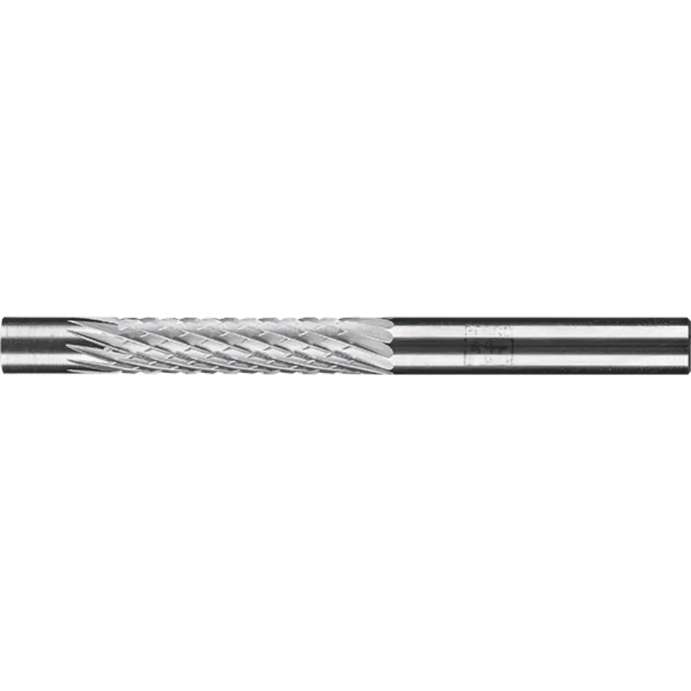 Produktfoto 1 von PFERD TOOLS Hartmetall Kopierfrässtift 7 mm Zylinder ZYA Ø06x30mm Schaft-Ø 6 mm Z4 universal mittel fein