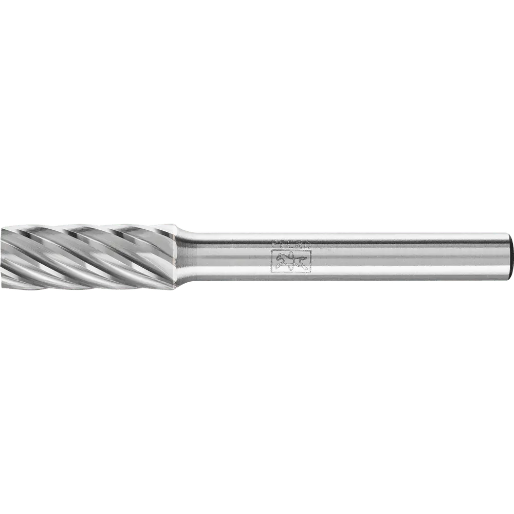 PFERD TOOLS Hartmetall Hochleistungsfrässtift INOX Zylinder ZYA Ø 08x20mm Schaft-Ø 6 mm für Edelstahl
