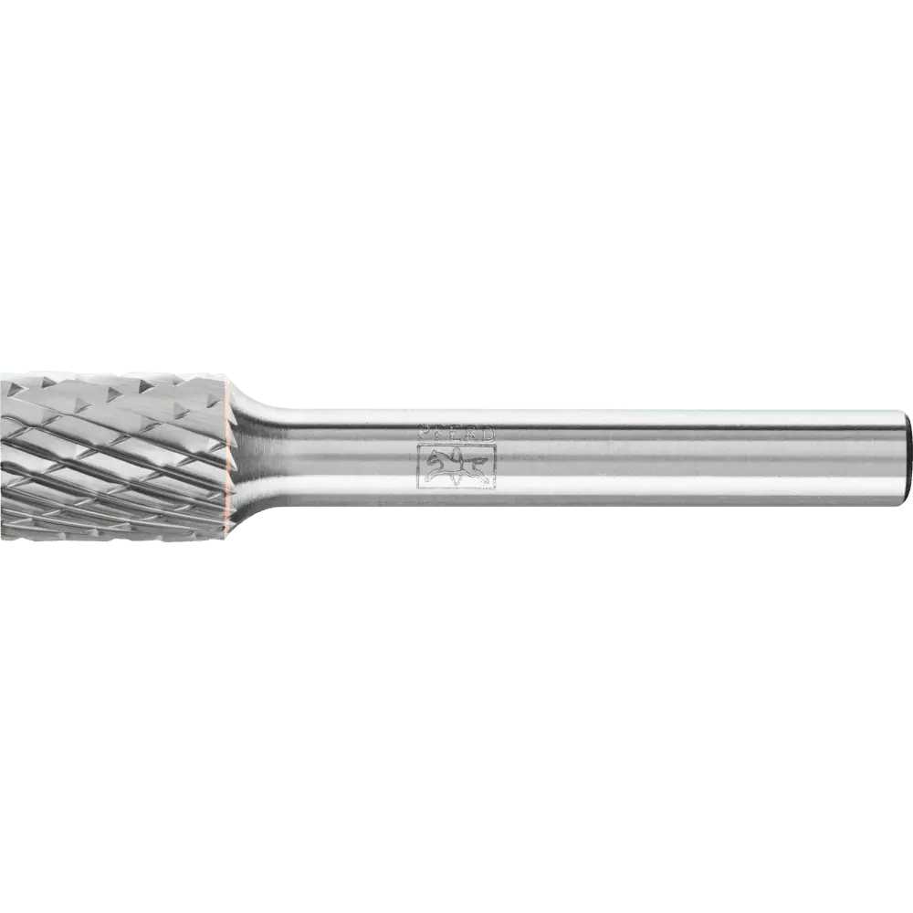 Produktfoto 1 von PFERD TOOLS Hartmetall Frässtift Zylinder ZYA Ø 10x13 mm Schaft-Ø 6 mm Z3P universal mittel kreuzverzahnt