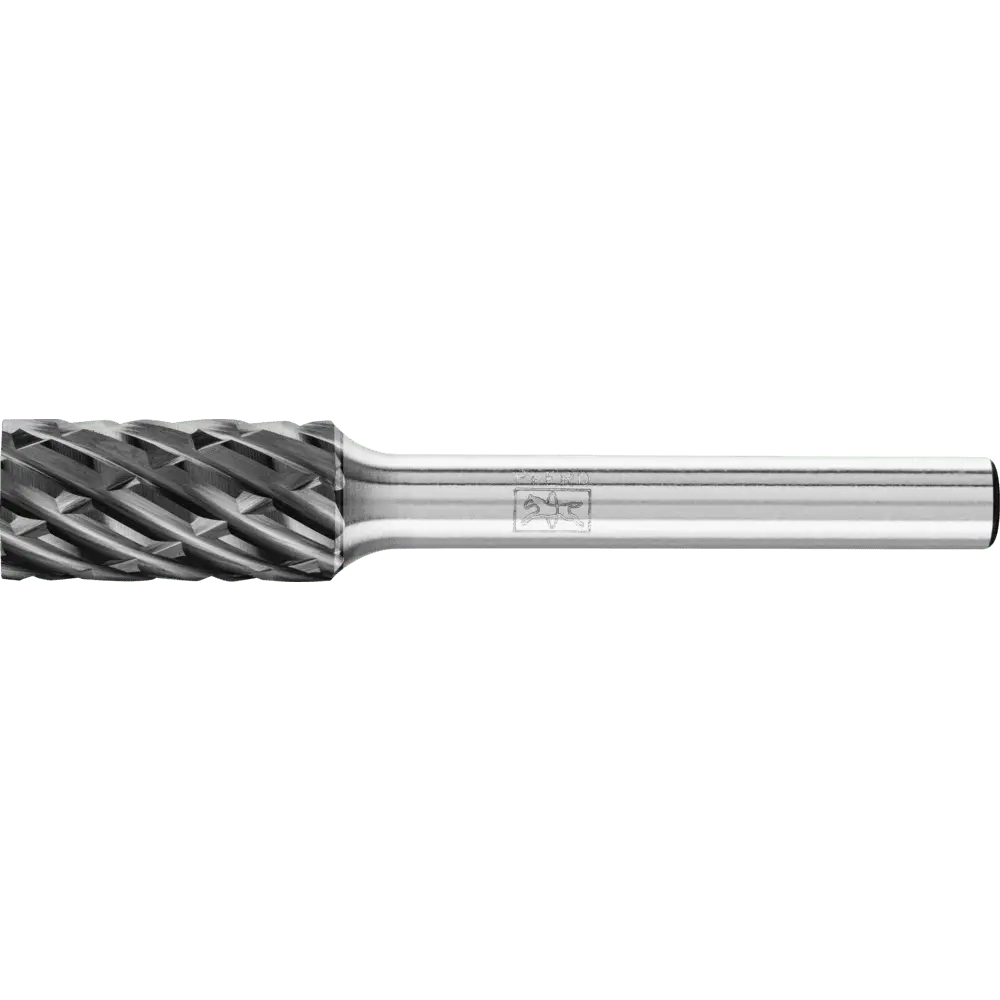 Produktfoto 1 von PFERD TOOLS Hartmetall Hochleistungsfrässtift STEEL Zylinder ZYA Ø 10x20mm Schaft-Ø 6 mm HICOAT für Stahl