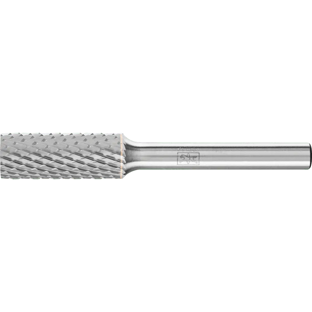 Produktfoto 1 von PFERD TOOLS Hartmetall Frässtift Zylinder ZYA Ø 10x25 mm Schaft-Ø 6 mm Z4 universal mittel fein