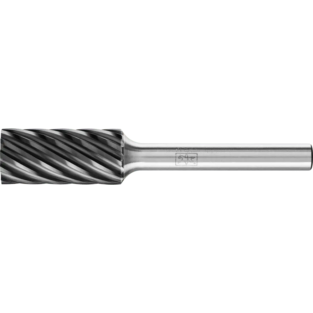 Produktfoto 1 von PFERD TOOLS Hartmetall Hochleistungsfrässtift INOX Zylinder ZYA Ø 12x25 mm Schaft-Ø 6 mm HICOAT Edelstahl