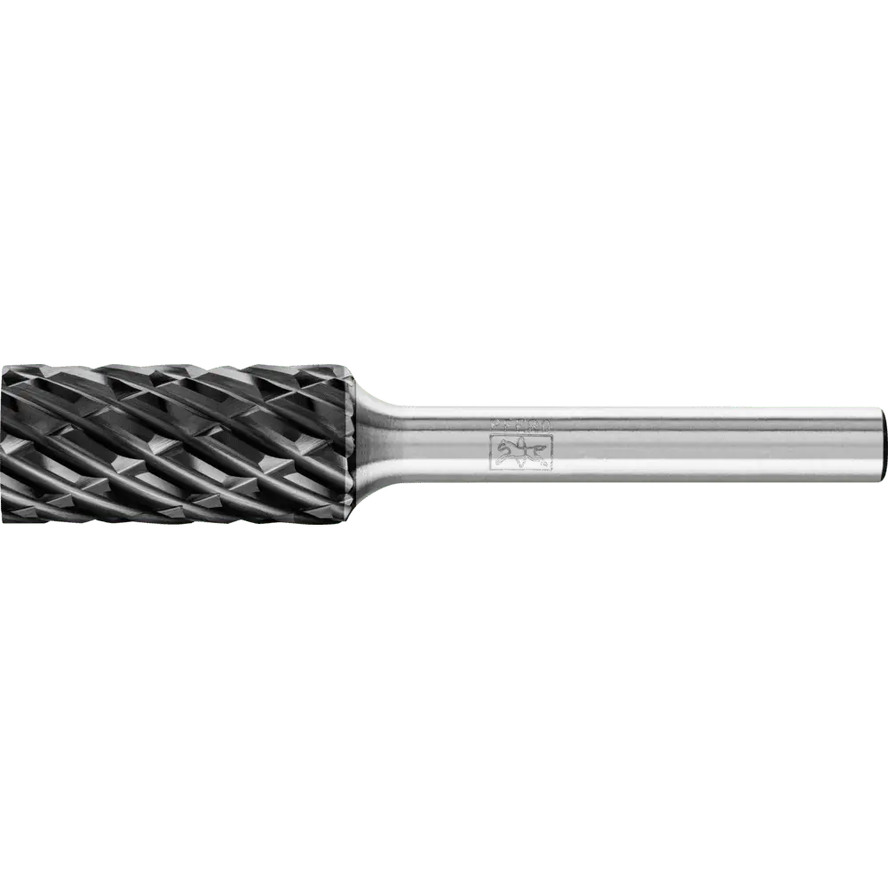 Produktfoto 1 von PFERD TOOLS Hartmetall Hochleistungsfrässtift STEEL Zylinder ZYA Ø 12x25 mm Schaft-Ø 6 mm HICOAT für Stahl
