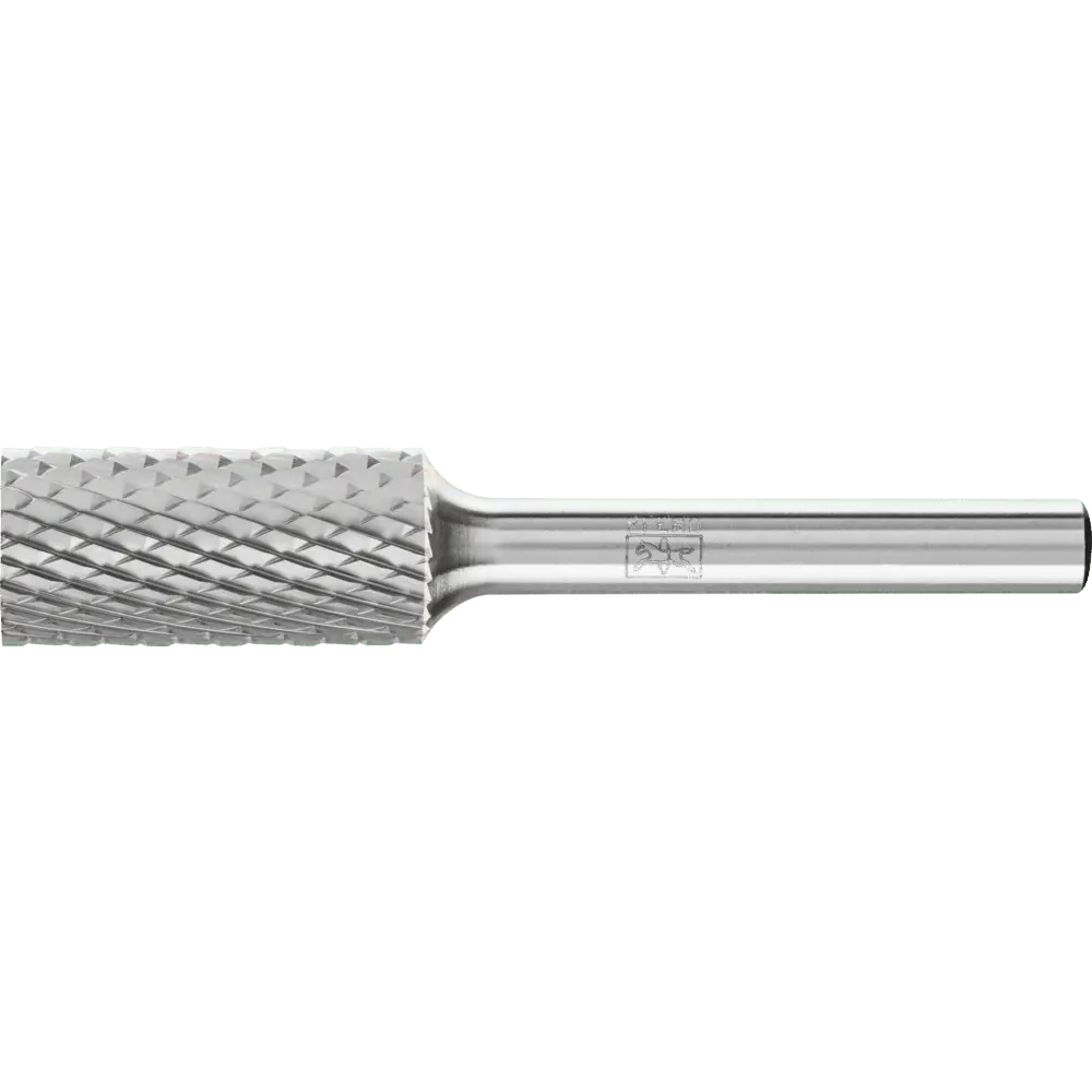 Produktfoto 1 von PFERD TOOLS Hartmetall Frässtift Zylinder ZYA Ø 12x25 mm Schaft-Ø 6 mm Z4 universal mittel fein