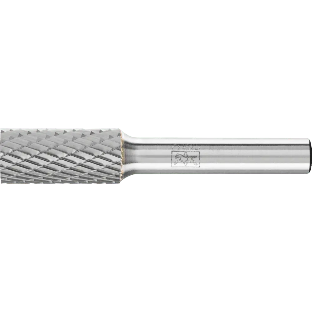 Produktfoto 1 von PFERD TOOLS Hartmetall Frässtift Zylinder ZYA Ø 12x25 mm Schaft-Ø 8 mm Z3P universal mittel kreuzverzahnt