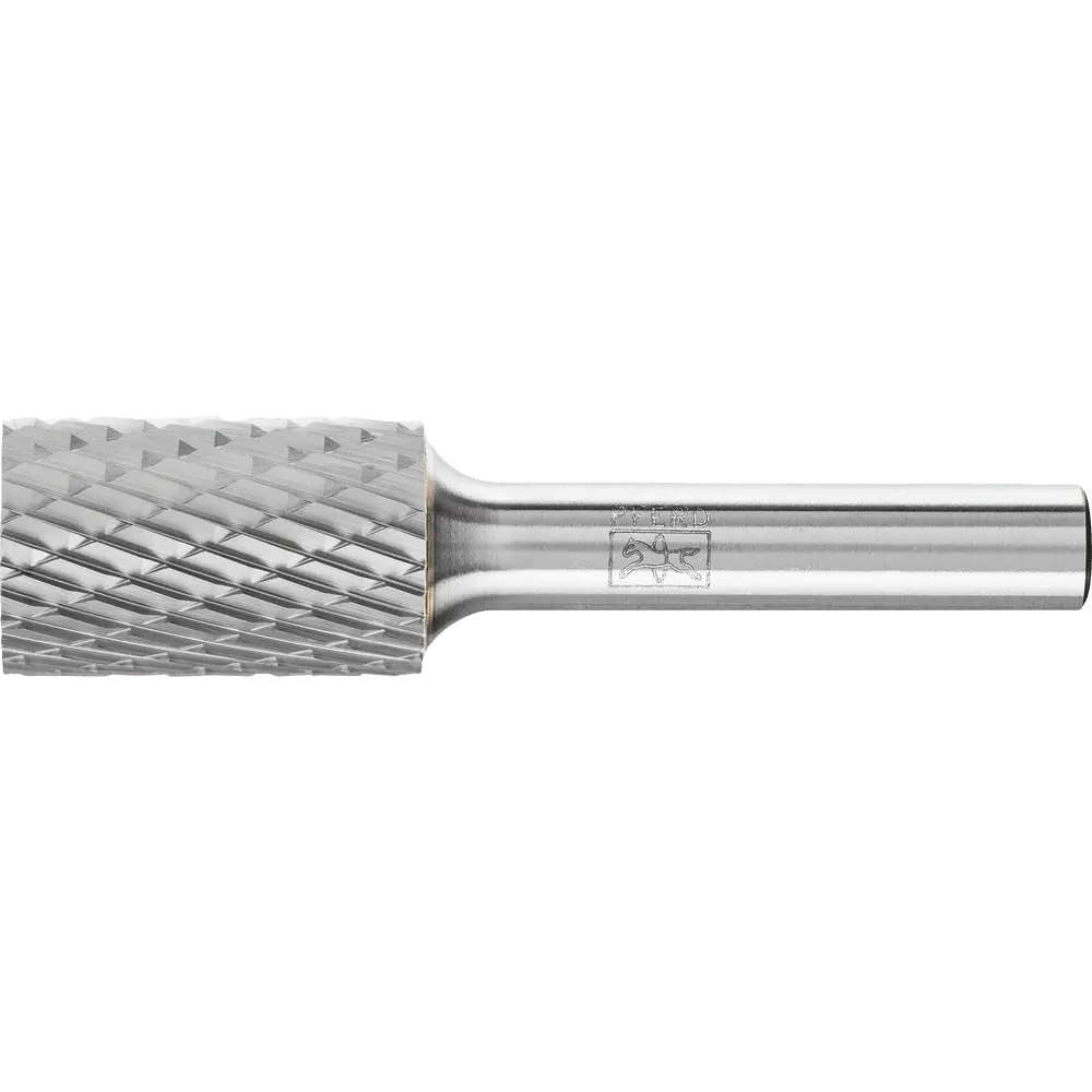 Produktfoto 1 von PFERD TOOLS Hartmetall Frässtift Zylinder ZYA Ø 16x25 mm Schaft-Ø 8 mm Z3P universal mittel kreuzverzahnt