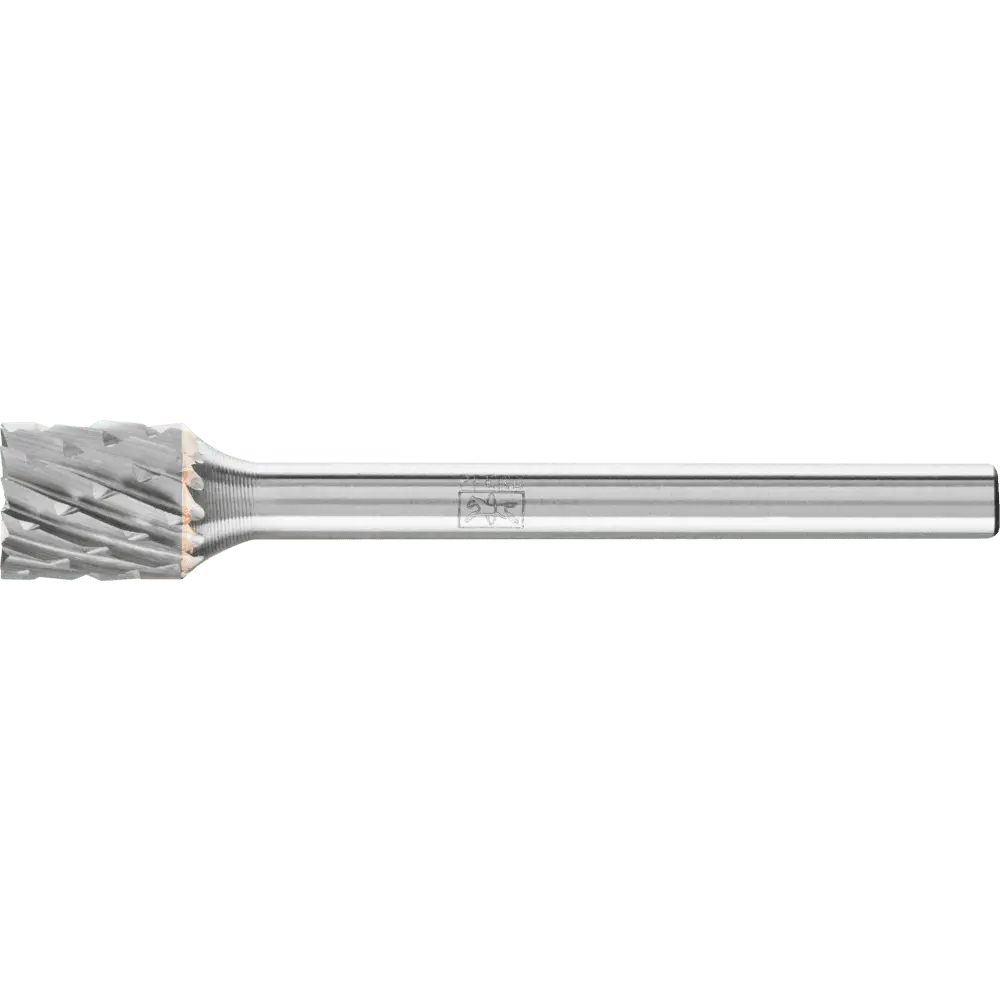 Produktfoto 1 von PFERD TOOLS Hartmetall Frässtift Zylinder ZYAS stirnverzahnt Ø 06x07mm Schaft-Ø 3mm Z3P universal mittel kreuzverzahnt