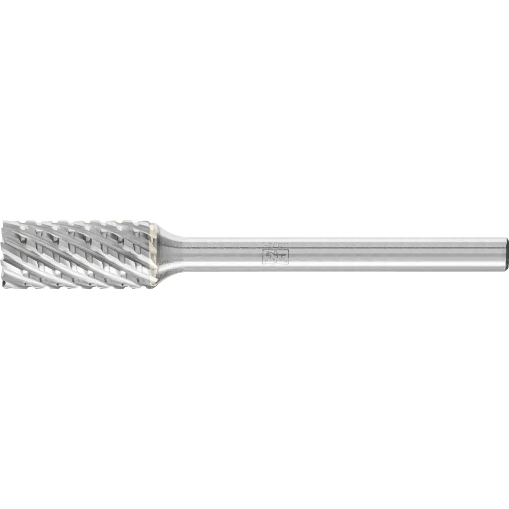 Produktfoto 1 von PFERD TOOLS Hartmetall Frässtift Zylinder ZYAS stirnverzahnt 06x13mm Schaft-Ø 3mm TITANIUM für Titan