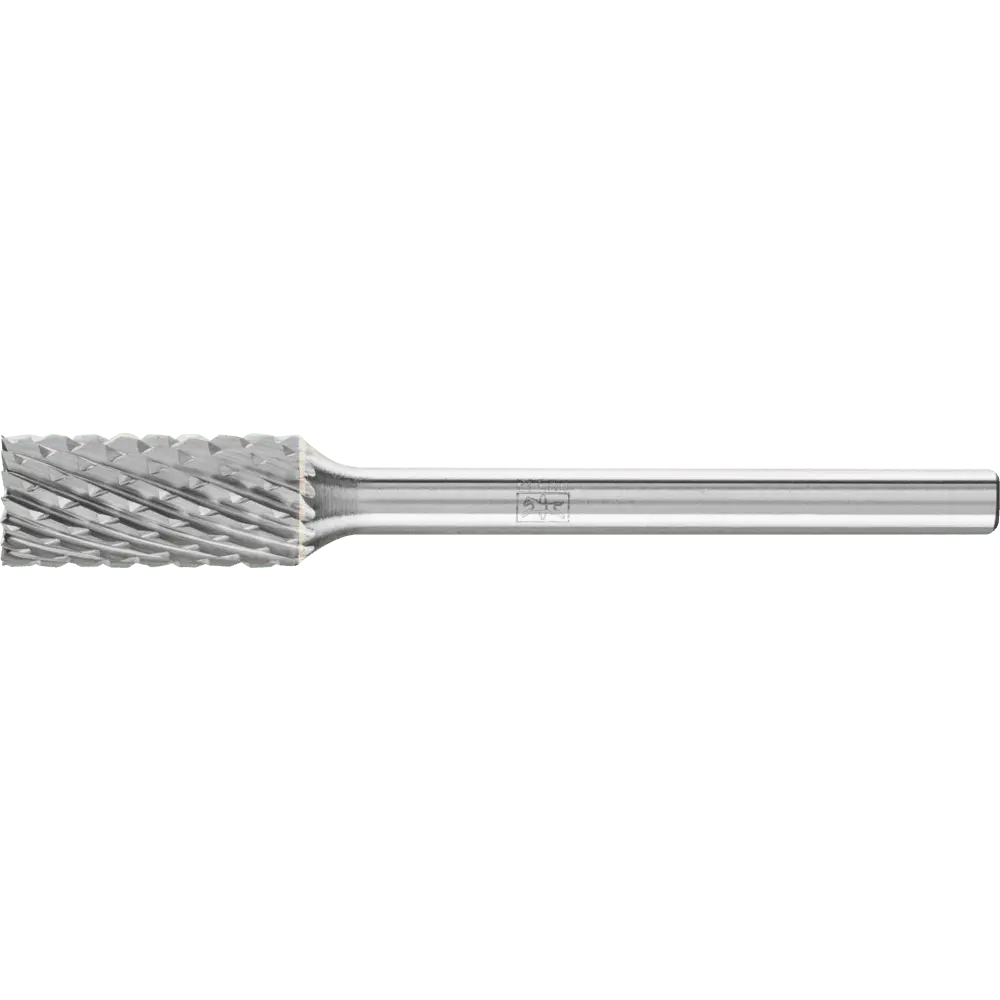 Produktfoto 1 von PFERD TOOLS Hartmetall Frässtift Zylinder ZYAS stirnverzahnt Ø 06x13mm Schaft-Ø 3mm Z4 universal mittel fein