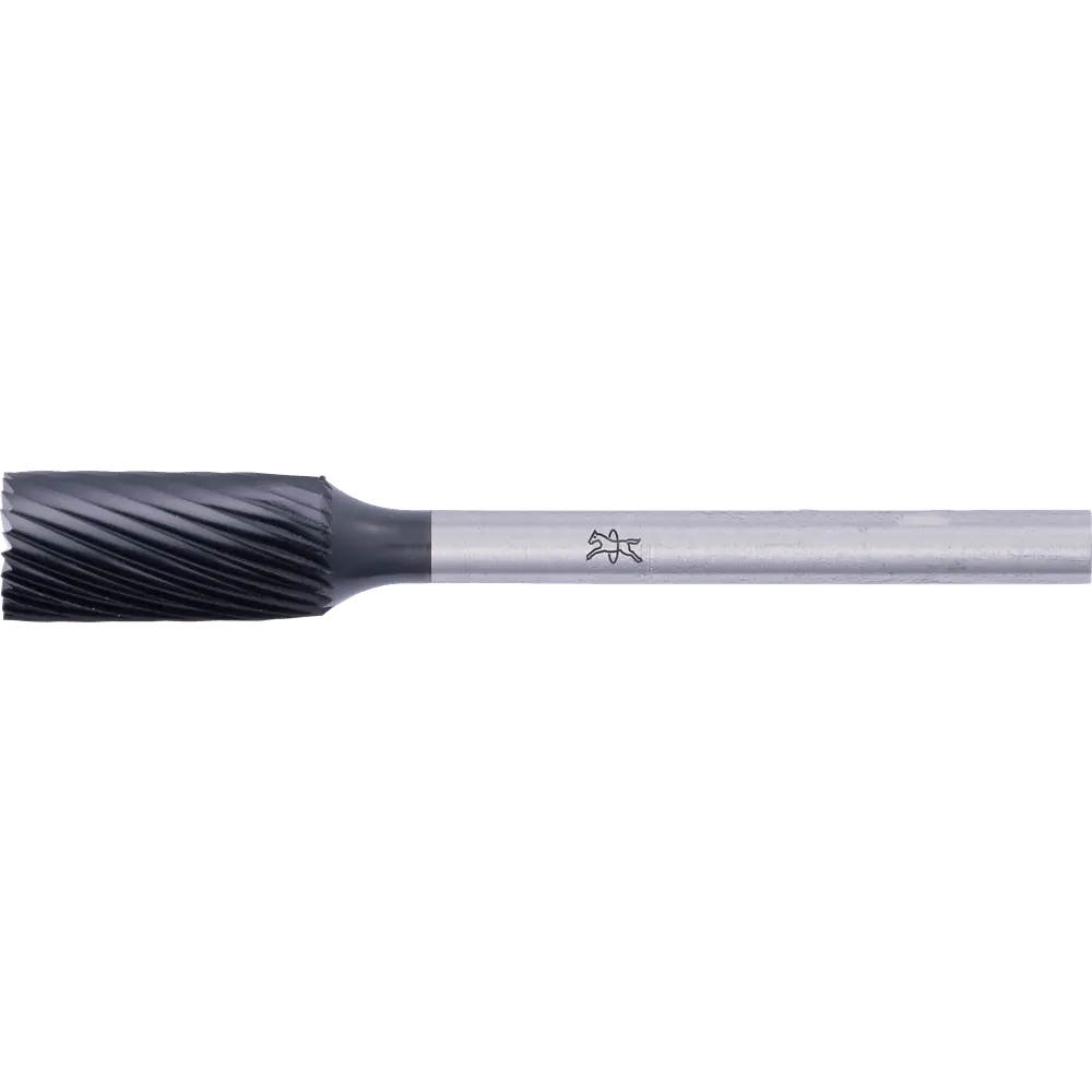 Produktfoto 1 von PFERD TOOLS Hartmetall Hochleistungsfrässtift Zylinder ZYAS stirnverzahnt Ø 06x13mm Schaft-Ø 3mm Z5 HICOAT beschichtet universal fein