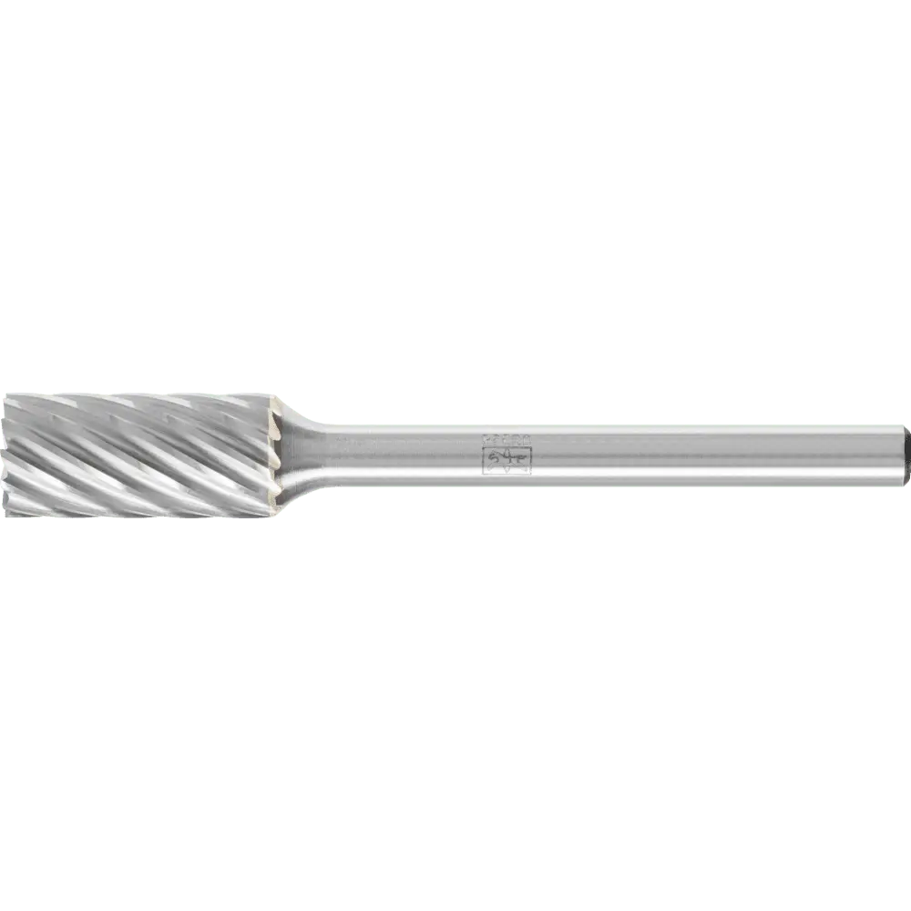 Produktfoto 1 von PFERD TOOLS Hartmetall Hochleistungsfrässtift INOX Zylinder ZYAS stirnverzahnt Ø 06x13mm Schaft-Ø 3mm Edelstahl